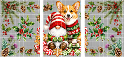 16oz Christmas-S 1464